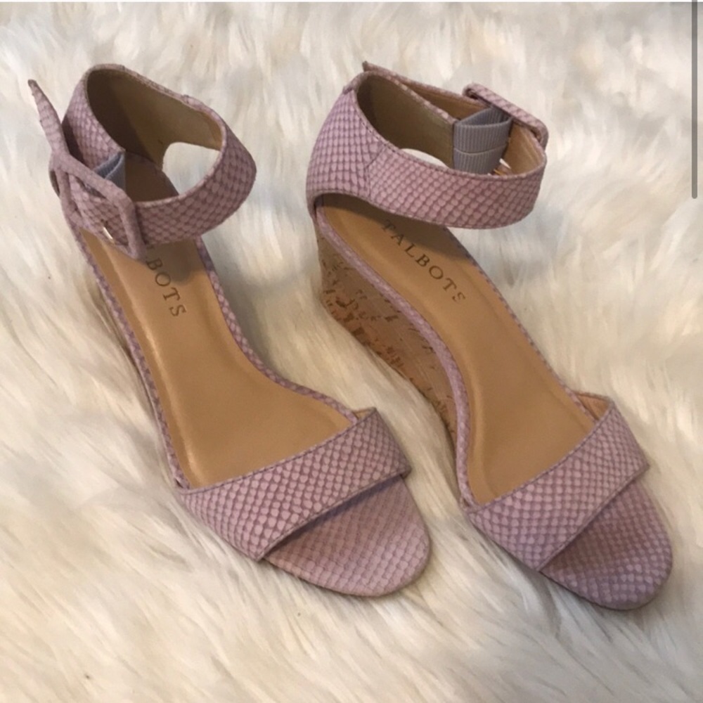Talbots Cork Wedge Heels